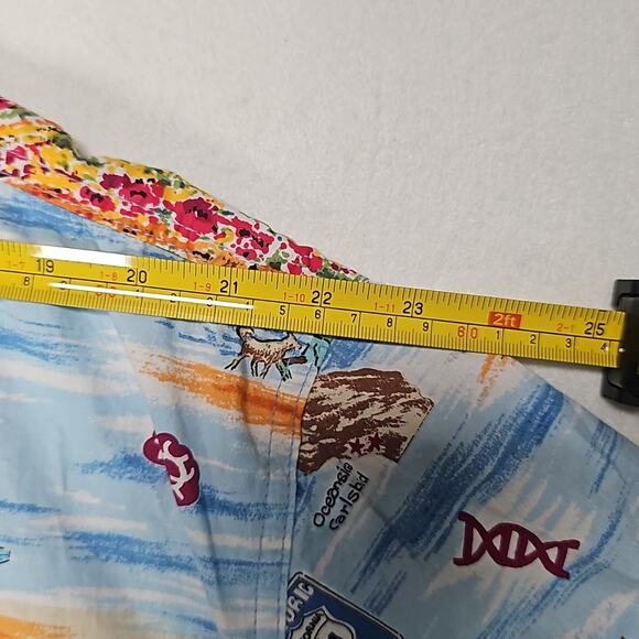 Vintage High Seas Trading Co Button Shirt Mens XL Ionis Carlsbad - Picture 5 of 6